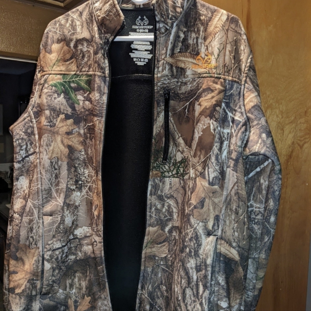 Men's Realtree Edge Camo Jacket Hunting M